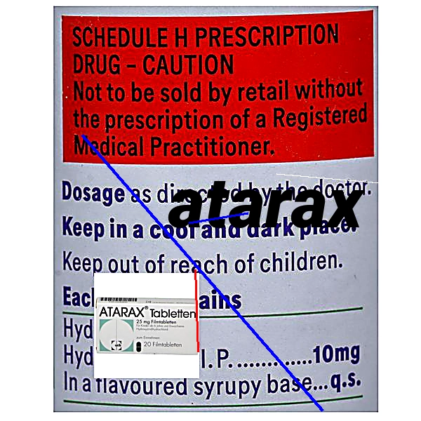 Atarax 25mg prix